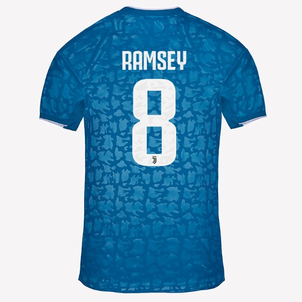 Camiseta Juventus NO.8 Ramsey Tercera equipo 2019-20 Azul